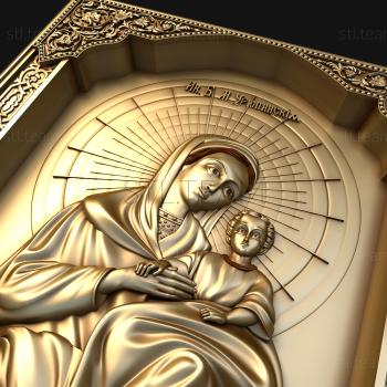 3D модель Урюпинская икона Божией Матери (STL)